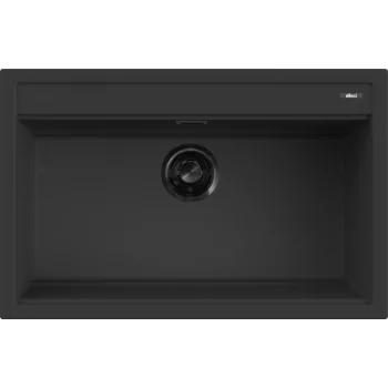   ELLECI - Gránit mosogatótálca Best 130 Workstation G40 Nero fekete kiegészítőkkel