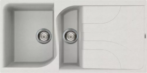 ELLECI - Gránit mosogatótálca Ego 475 G52 Bianco Pietra - Kifutó termék!
