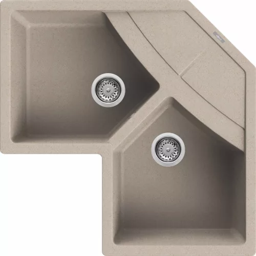 ELLECI - Gránit mosogatótálca Unico CORNER sarok G51