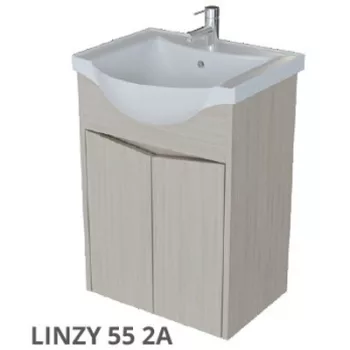 LINZY 55 FALI mosdószekrény mosdóval  TBOSS