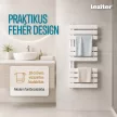 Solaro Design törölközőszárító radiátor 1000x500 mm fehér