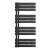 Solaro Design törölközőszárító radiátor 1200x500 mm fekete