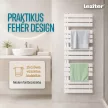 Solaro Design törölközőszárító radiátor 1400x500 mm fehér