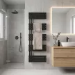 Solaro Design törölközőszárító radiátor 1600x600 mm fekete