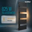 Solaro Design törölközőszárító radiátor 1600x600 mm fekete
