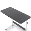 Állítható magasságú laptopasztal 80x40 cm fekete