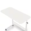 Állítható magasságú laptopasztal 80x40 cm fehér