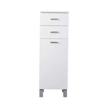   Viva STYLE fürdőszobai ÁLLÓSZEKRÉNY 100 szennyestartós - 2 fiók - 33 x 33 x 100 cm