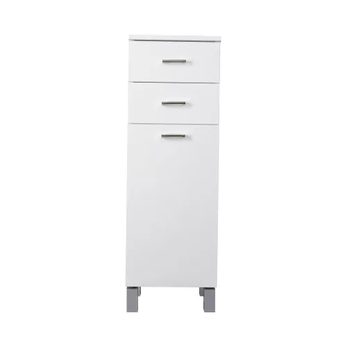 Viva STYLE fürdőszobai ÁLLÓSZEKRÉNY 100 szennyestartós - 2 fiók - 33 x 33 x 100 cm