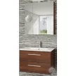 MILANO K75 FALI fürdőszoba szekrény + Mirror Box Recta 75 szettben TBOSS
