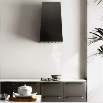 MONNO Minimal 3 Black fali páraelszívó, 40 cm, fekete