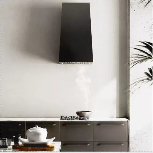MONNO Minimal 3 Black fali páraelszívó, 40 cm, fekete