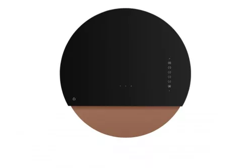 MONNO Eclipse Black/Rose Gold fali páraelszívó, 60 cm, fekete/rose gold
