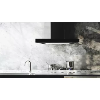 MONNO T-Light Black 60 fali páraelszívó, 60 cm, fekete 