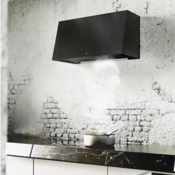 MONNO Minimal 4 Black fali páraelszívó, 60 cm, fekete