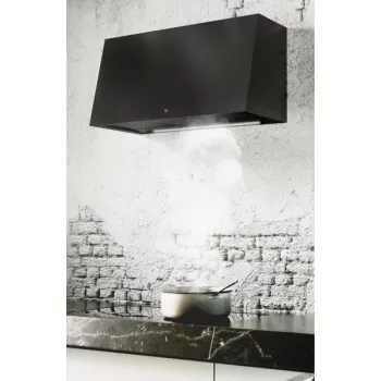 MONNO Minimal 5 Black fali páraelszívó, 60 cm, fekete