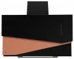 MONNO Trio fali páraelszívó, 90 cm, fekete/rose gold