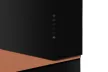 MONNO Trio fali páraelszívó, 90 cm, fekete/rose gold