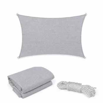 Rana napvitorla négyszög alakú 3x4 m szürke