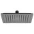 LAVEO LUKE zuhany (220x220 mm), ABS, fekete