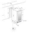 Pando PVZB 30-16XR borhűtő - pult alá építhető, inox, jobbos