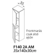 QUARTO F140 2A fali kiegészítő szekrény TBOSS