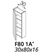 QUARTO F80 1A fali kiegészítő szekrény TBOSS