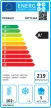 FrigeluX Kültéri inox hűtő RETT136A pult alá építhető és szabadonálló, 102 L