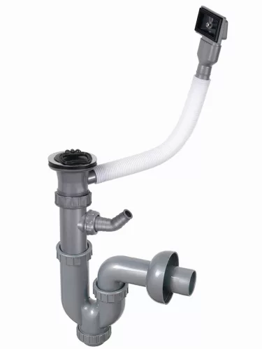 LIVINOX S-700-K lefolyógarnitúra szifonnal, 1 1/2-es