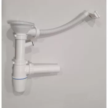 LIVINOX S-701-D2 lefolyógarnitúra szifonnal, 3 1/2-es