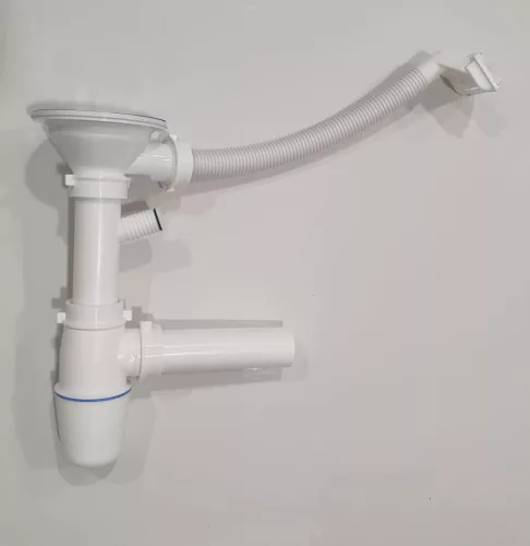LIVINOX S-701-D2 lefolyógarnitúra szifonnal, 3 1/2-es