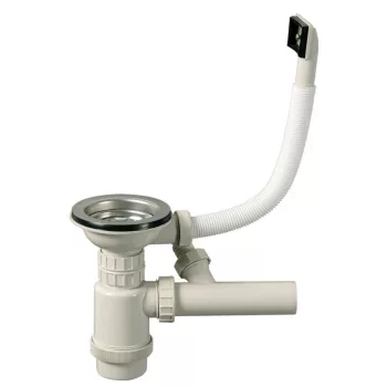 LIVINOX S-734-K lefolyógarnitúra szifonnal, 3 1/2-es