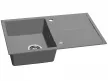 Laveo HACK csepptálcás szürke mosogató