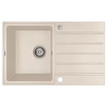   LAVEO MARGARITA csepptálcás jázmin mosogató automata dugókiemelős, helytakarékos szifonnal