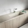LAVEO TAU 9 nagymedencés mosogató, szürke