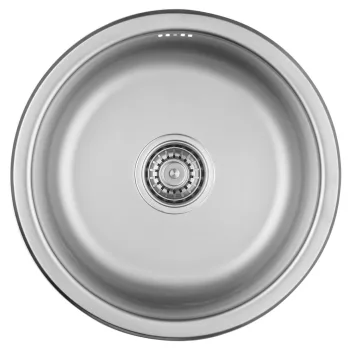 LAVEO ORION egykör inox mosogató szifonnal