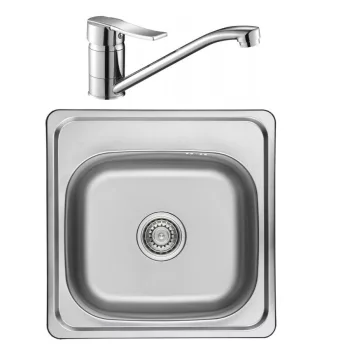 LAVEO STANDARD 1M SZETT álló króm csappal