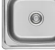 LAVEO STANDARD egymedencés inox mosogató szifonnal