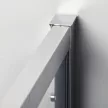 Solid SQ 100 króm szögletes zuhanykabin zuhanytálcával