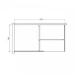 Walker 80x195 cm Walk in zuhanyfal
