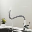 Corin álló mosogató csaptelep flexibilis kifolyócsővel szürke