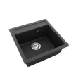 HORIZON 1B 490x490 gránit mosogató Fehér GK SINK