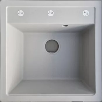 HORIZON 1B 490x490 gránit mosogató LIght Beige GK SINK