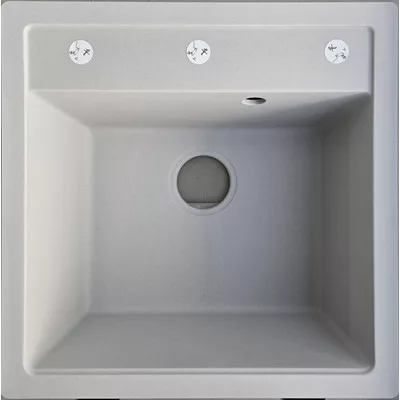 HORIZON 1B 490x490 gránit mosogató LIght Beige GK SINK