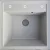 HORIZON 1B 490x490 gránit mosogató LIght Beige GK SINK