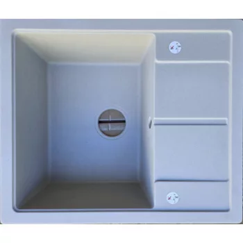   HORIZON 1B 0,5D 590x500 gránit mosogató Light Beige GK SINK