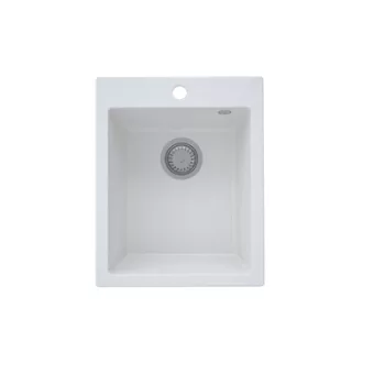 IVo 1B 400x500 gránit mosogató Fehér GRANMASTER