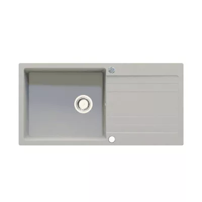RIVA XL 1B 1D 1000x500 gránit mosogató LIGHT BEIGE GRANMASTER