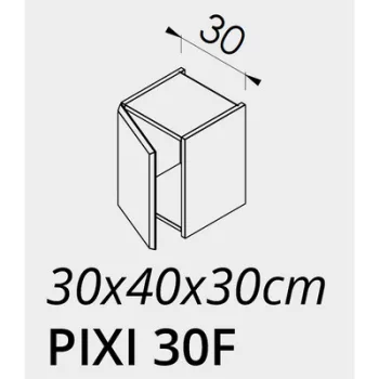 PIXI 30F felső szekrény TBOSS