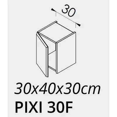 PIXI 30F felső szekrény TBOSS